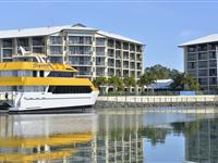 Marina with Boat - Mantra Hervey Bay